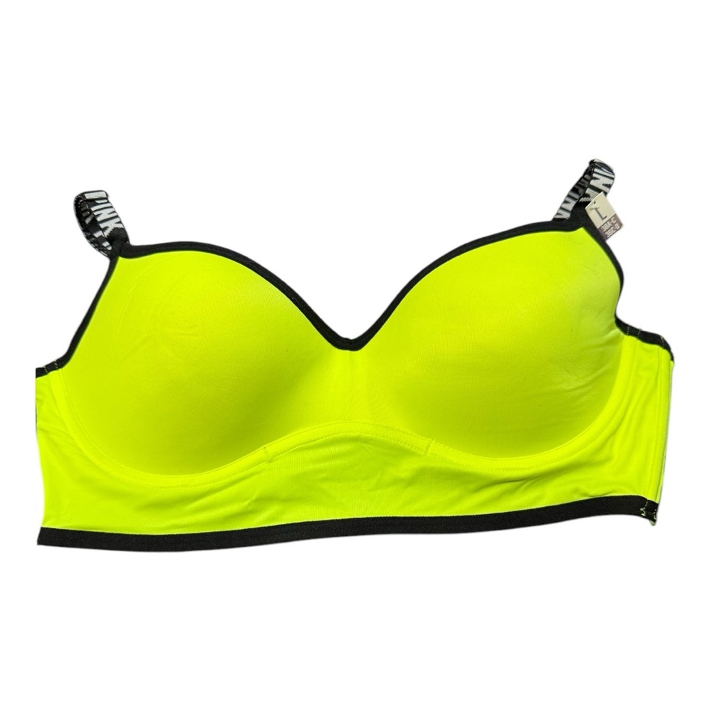 PINK Victoria's Secret Neon Yellow Women's Bra